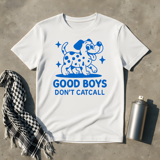 Good boys don't catcall T-Shirt
