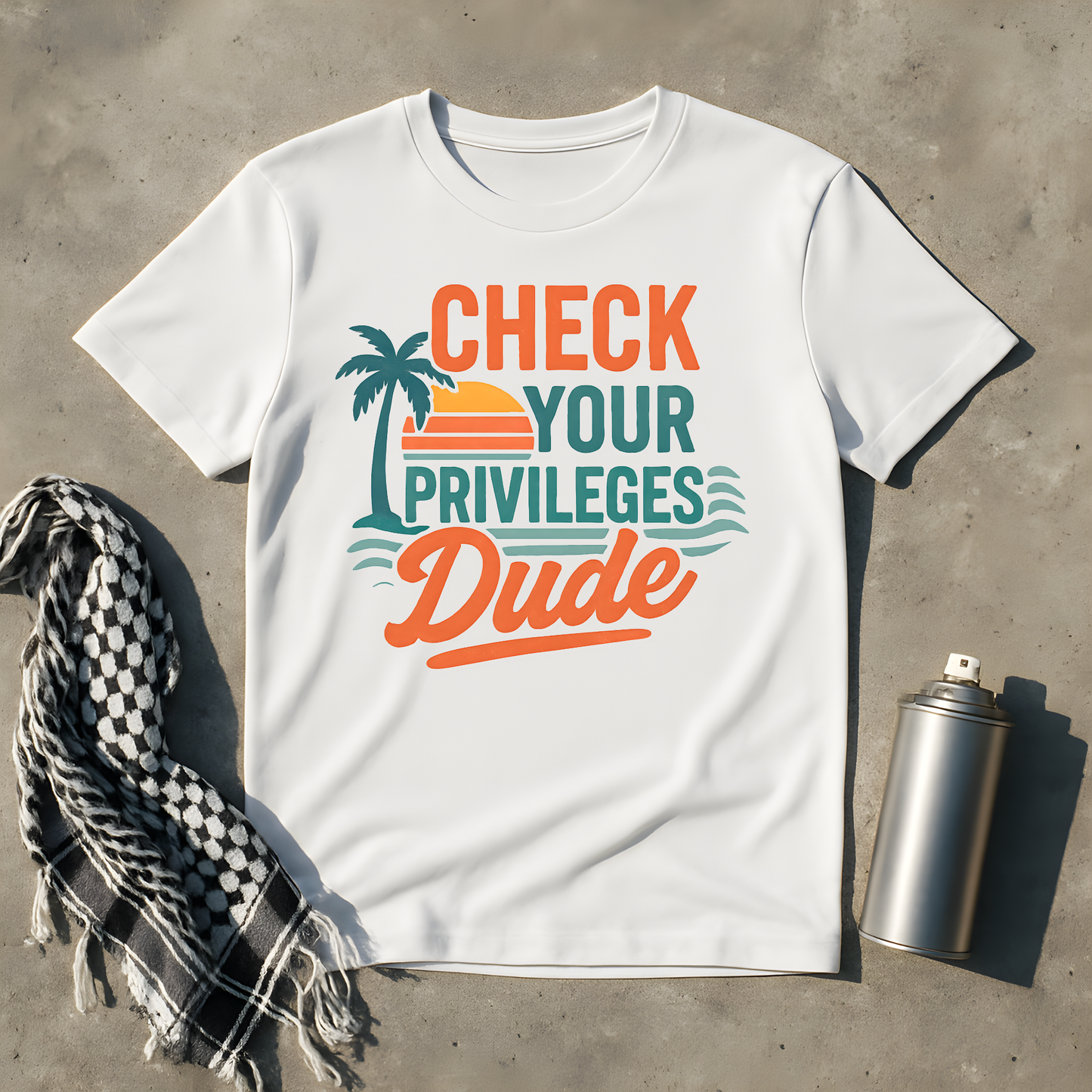 Check Your Privileges Dude T-Shirt
