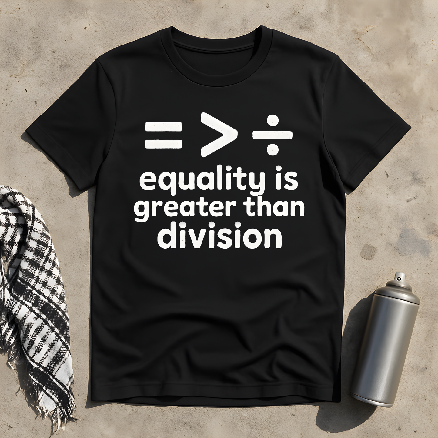 Equality is greater than Devision T-Shirt