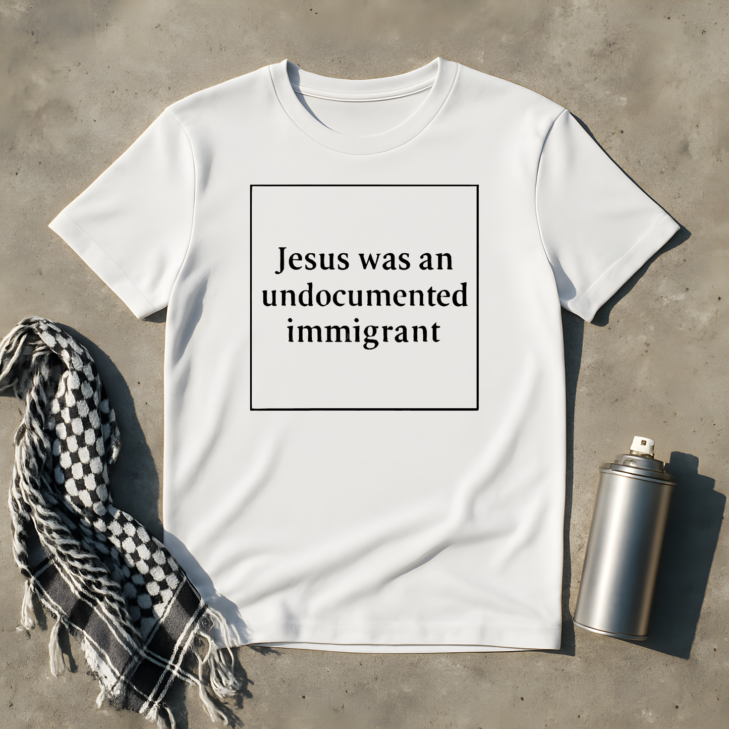 Jesus was an undocumented immigrant T-Shirt