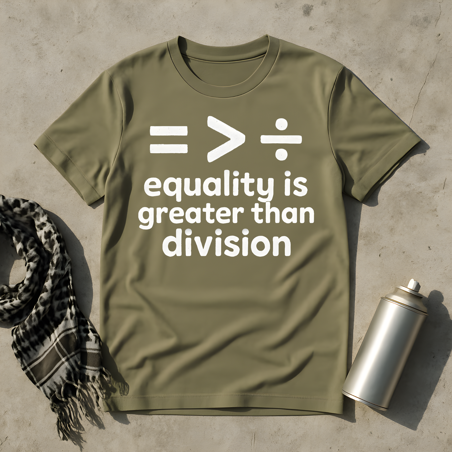 Equality is greater than Devision T-Shirt