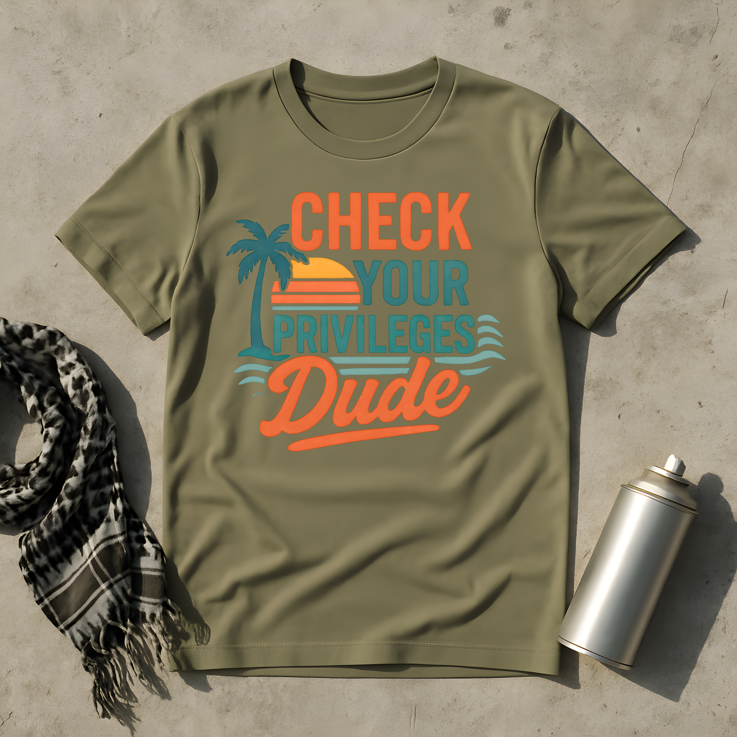 Check Your Privileges Dude T-Shirt