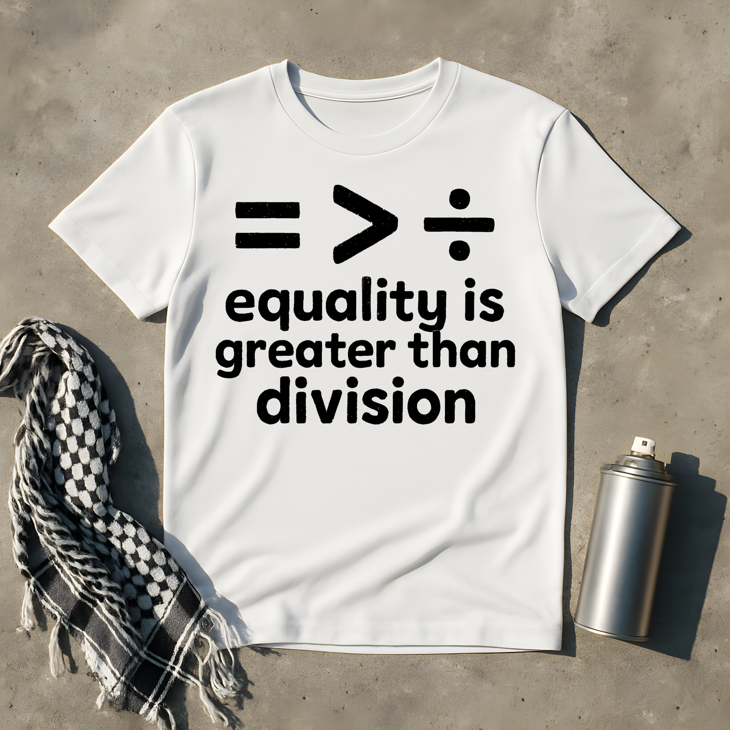 Equality is greater than Devision T-Shirt